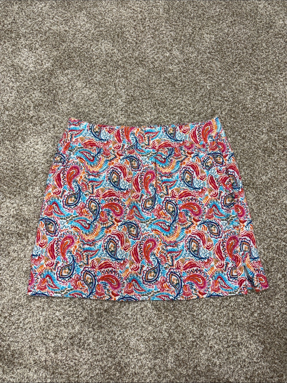 Crown and ivy paisley skort size 2